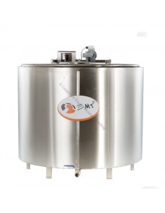Tanc de racire lapte inox EMT 800 litri - 220 V - vintex